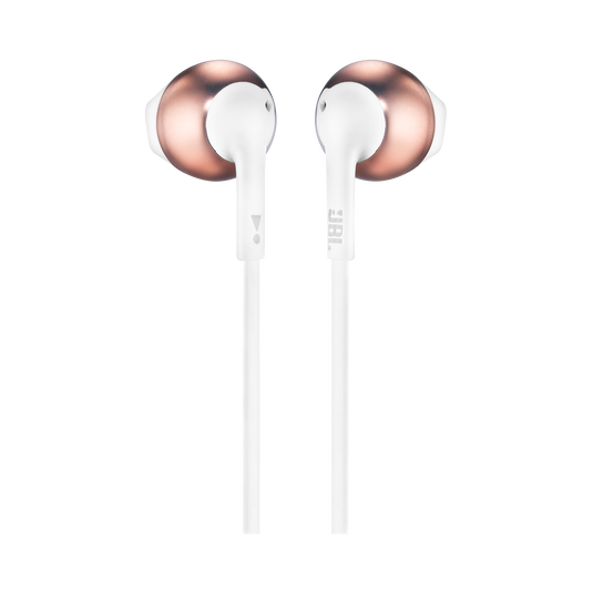 JBL Tune 205 - Rose Gold - Earbud headphones - Back image number null